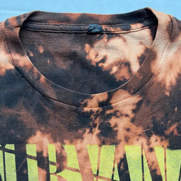 Bleach Tie Dyed Nirvana Band Tee Members Alternative Rock T Shirt Kurt Cobain M - Picture 7 of 9